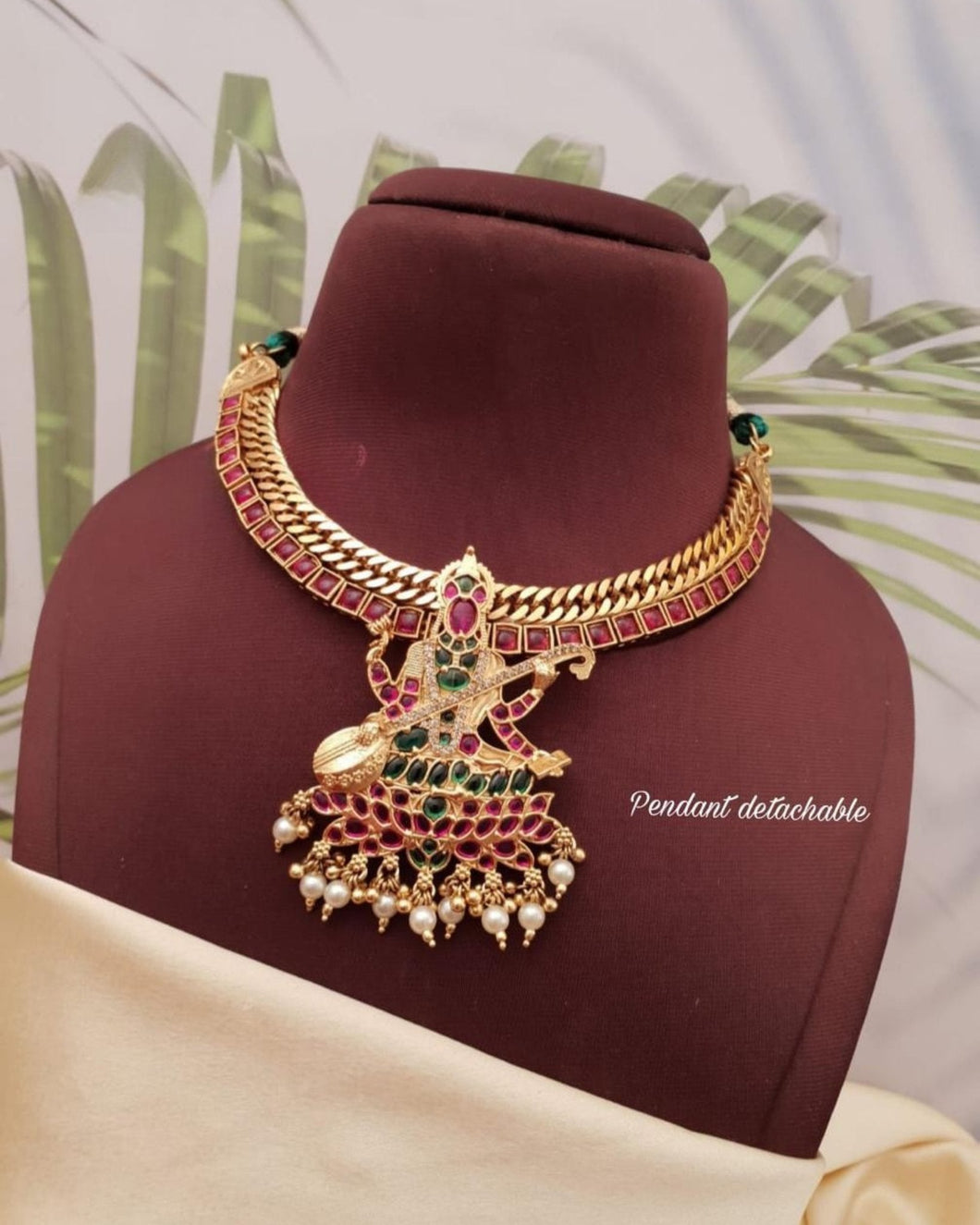 Divine Blessings Temple Detachable Pendant Set