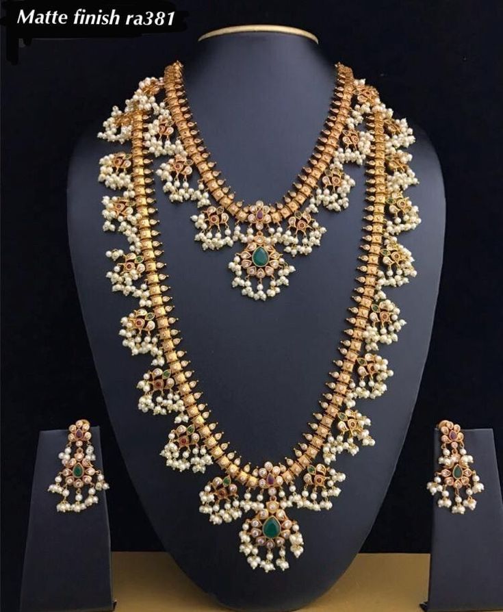Alankar Golde Finished Quality Necklace Set